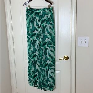 Never worn. Beach cover up pants